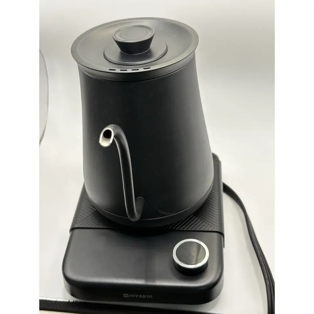 Electric Kettle, HIYAKOI Gooseneck Electric Kettle with Temperature Control, ...